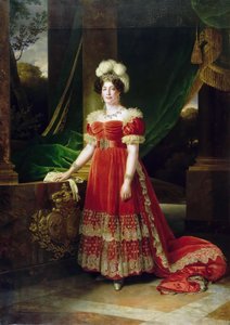 Portret van Marie Thérèse van Frankrijk 1778-1851 door Alexandre Francois Caminade