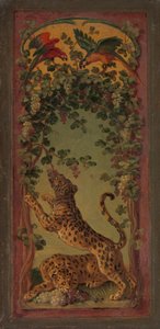 Panters van Bacchus eten druiven, ca. 1719-20 door Alexandre Francois Desportes