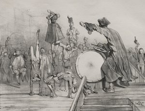 Grote Tuimelaar! door Alexandre Gabriel Decamps