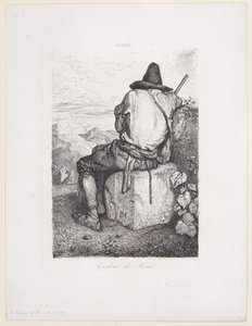 Varkenshoeder, 1843 door Alexandre Gabriel Decamps