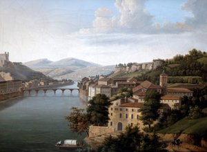 Uitzicht op de Rhône, ca. 1777-1840