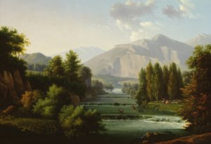 Bergachtig landschap