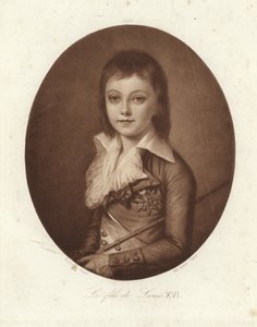 De zoon van koning Lodewijk XVI door Alexandre Kucharski