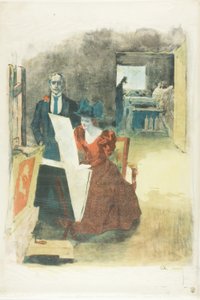 Omslag voor de portfolio, De schilders-lithografen