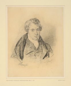 Portret van Richard Parkes Bonington, ca. 1825-30