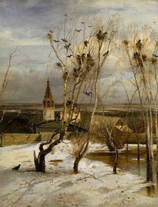 De Kraaien zijn Teruggekeerd door Alexei Kondratievich Savrasov