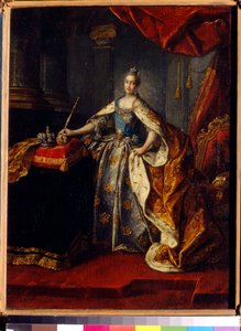Portret van keizerin Catharina II van Rusland