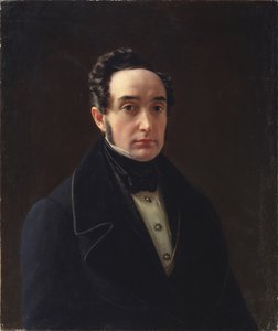 Portret van Vladimir Ivanovich Panayev 1792-1859