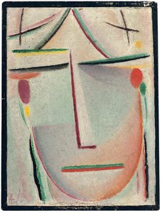 Abstract hoofd, ca. 1921