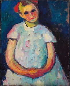 Kind met gevouwen handen, ca. 1909