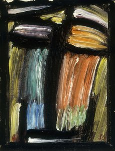 Meditatie, 1936 door Alexej von Jawlensky