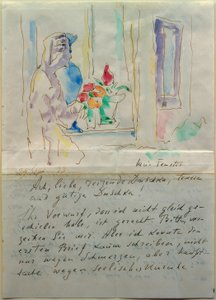 Mijn raam door Alexej von Jawlensky