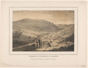 Graf van Napoleon op Sint-Helena, Tombeau de Napoléon a Ste. Hélène (titel op object) door Alexis Bafcop