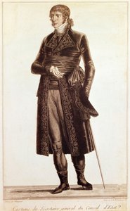 Kostuum van de secretaris-generaal van de Raad van State, c.1804-10 door Alexis Chataigner