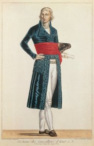 Uniform van de Raadsheer van Staat door Alexis Chataigner