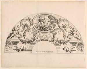 Waaierbladen, Derde en Vierde Platen van de Set, "Divers Desseins de grands Eventails, Encrans, et autres Ornamens, inventés et gravés par Nicolas Loire"