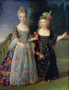 Catherine-Eleonore de Bethisy (1707-67) en haar broer, Eugene-Eleanore (1709-81)