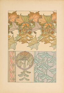 Decoratieve documenten door Alfons Marie Mucha