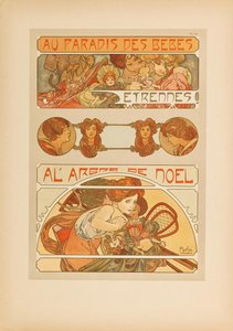 Documents Décoratifs, 1902 door Alfons Marie Mucha