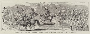 Campagne in Opper-Birma, onze Woon op het oorlogspad
