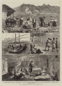 De Herzegoviniaanse opstand door Alfred Chantrey Corbould