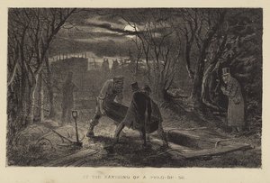 Bij het begraven van een zelfmoordenaar door Alfred Concanen