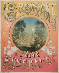 Cremorne Galop door Frank Musgrave, muziekpartituur