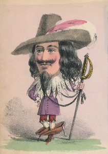 Karel I, 1856 door Alfred Crowquill