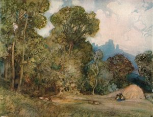 Chateau Gaillard, ca. 1864-1906 door Alfred East