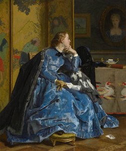 Een hertogin door Alfred Emile Stevens