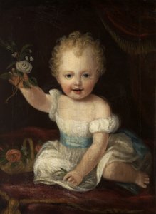 De 3e Lord de Tabley, Twee Jaar Oud, c.1837 door Alfred Emile Stevens