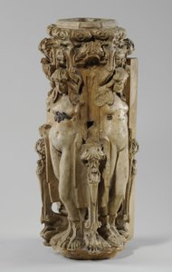 Een van 9 maquettes voor de Sam Wilson schoorsteenmantel, c.1908-14 door Alfred Gilbert