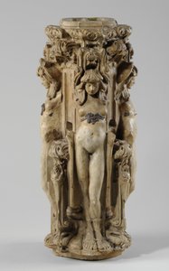 Een van 9 maquettes voor de Sam Wilson schoorsteenmantel, ca. 1908-14 door Alfred Gilbert