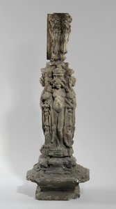 Een van 9 maquettes voor de Sam Wilson schoorsteenmantel, ca. 1908-14 door Alfred Gilbert