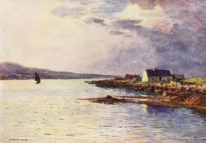 Een Naderende Storm, Bertraghboy Baai door Alfred Heaton Cooper