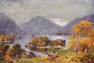 Het Bovenmeer, Killarney door Alfred Heaton Cooper