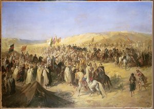 Napoleon III (1808-73) in Algerije, 21 mei 1865