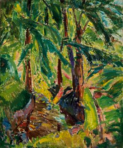 Landschap, ca. 1925 door Alfred Henry Maurer