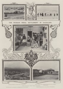 De Russische strafkolonie in Saghalien