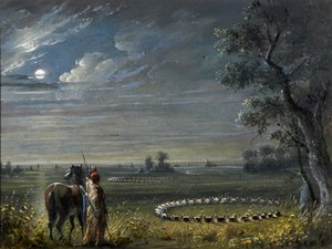 Medicijncirkels door Alfred Jacob Miller