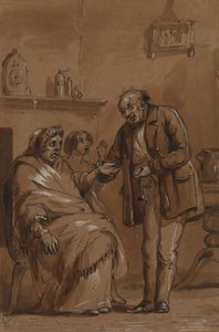 Nu, dokter, vertel het me alstublieft door Alfred Jacob Miller