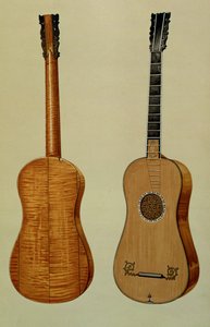 Gitaar gemaakt door Antonio Stradivarius (ca. 1644-1737), uit 
