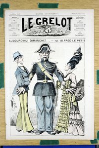 Omslag van Le Grelot, nummer 167, Satirique en Couleurs