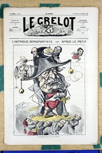Omslag van Le Grelot, nummer 45, Satirique en Couleurs
