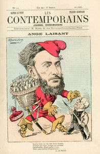 Omslag van Les Contemporains, nummer 11 door Alfred Le Petit