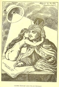 Illustratie van Alfred Le Pete (1841-1909) in Gros-Jean en zijn parochie