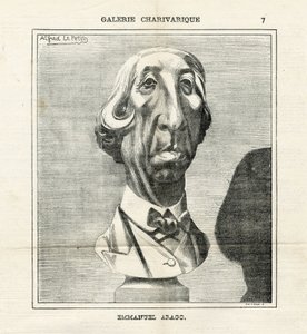 Illustratie van Alfred Le Petit (1841-1909) in Le Charivari door Alfred Le Petit