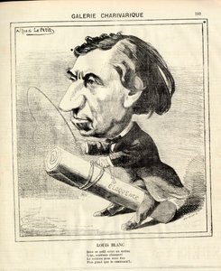 Le Charivari, Satirisch in Z/W door Alfred Le Petit
