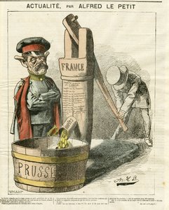 Omslag van Le Grelot, nr. 43 door Alfred Le Petit