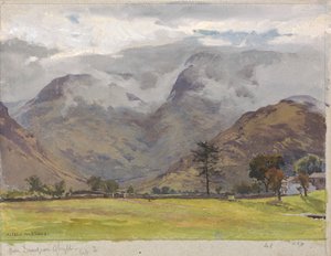 Van Dungeon Ghyll door Alfred Parsons